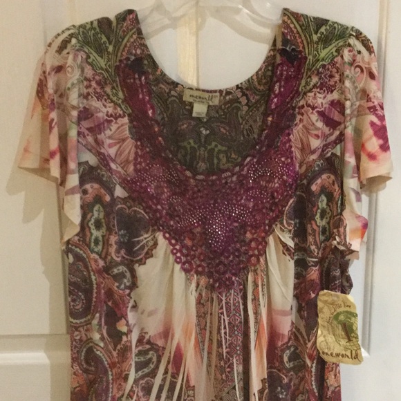 one world plus size tops